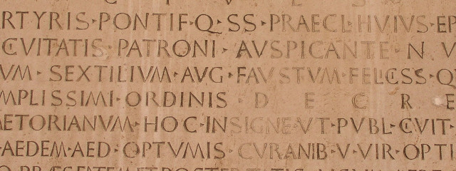 Latin text